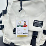 Badminton Star Olympic Accreditation Card Keychain | Player ID Badge Collectible Backpack Charm