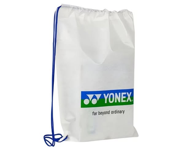 Yonex YOBC1068CR Multipurpose Drawstring Storage Bag – White