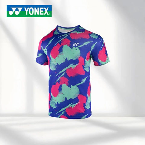 Yonex Multicolor Pro Badminton T-Shirt – Imported Premium Sportswear | Breathable & Sweat-Wicking